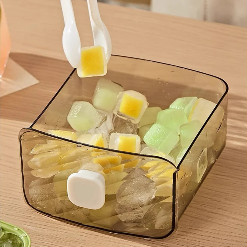 Compact One-Touch Ice Tray